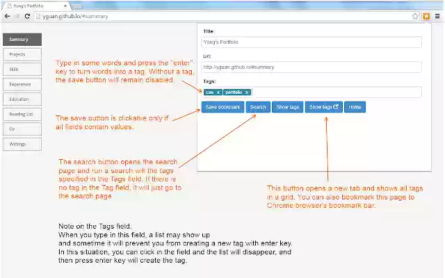 Bookmarks Tagging from Chrome web store to be run with OffiDocs Chromium online Bookmarks Tagging from Chrome web store to be run with OffiDocs Chromium online