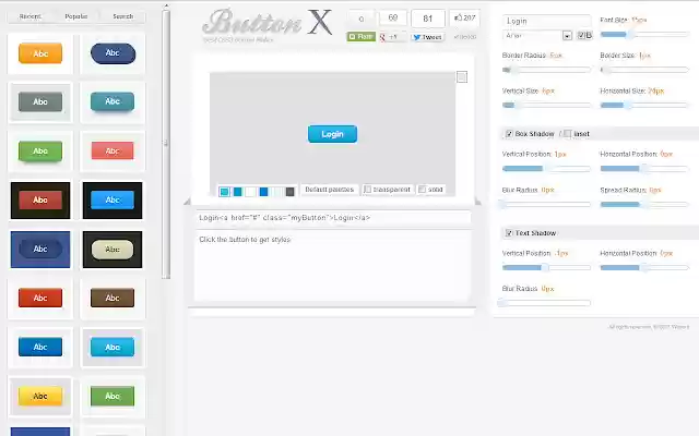 Button Generator from Chrome web store to be run with OffiDocs Chromium online Button Generator from Chrome web store to be run with OffiDocs Chromium online