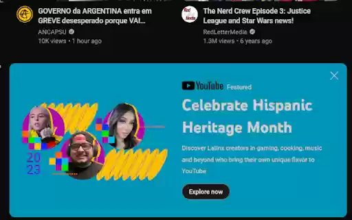 Bye bye YouTube Yoodles: Hide useless banners from Chrome web store to be run with OffiDocs Chromium online Bye bye YouTube Yoodles: Hide useless banners from Chrome web store to be run with OffiDocs Chromium online