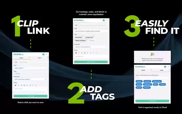Charli Web Clipper from Chrome web store to be run with OffiDocs Chromium online Charli Web Clipper from Chrome web store to be run with OffiDocs Chromium online