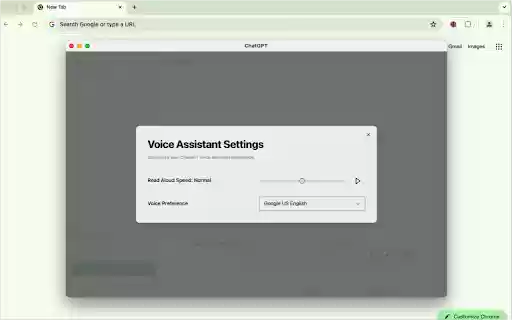 ChatGPT Voice Assistant from Chrome web store to be run with OffiDocs Chromium online ChatGPT Voice Assistant from Chrome web store to be run with OffiDocs Chromium online