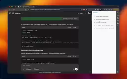 Chat Outline from Chrome web store to be run with OffiDocs Chromium online Chat Outline from Chrome web store to be run with OffiDocs Chromium online