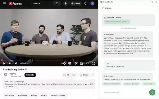 Chatsheet AI chat with any website from Chrome web store to be run with OffiDocs Chromium online Chatsheet AI chat with any website from Chrome web store to be run with OffiDocs Chromium online