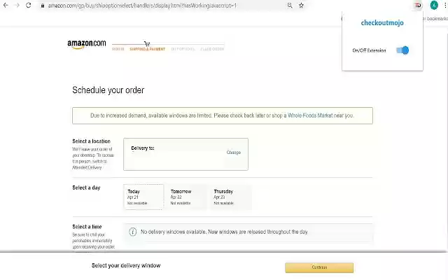 checkoutmojo from Chrome web store to be run with OffiDocs Chromium online checkoutmojo from Chrome web store to be run with OffiDocs Chromium online
