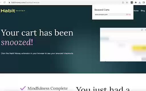 Checkout Snooze by Habit Money from Chrome web store to be run with OffiDocs Chromium online Checkout Snooze by Habit Money from Chrome web store to be run with OffiDocs Chromium online