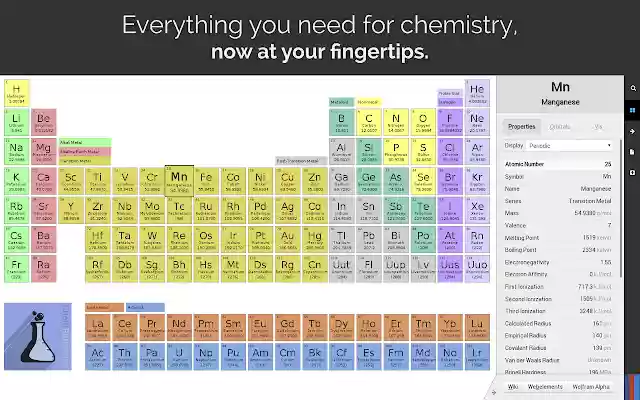ChemReference: Periodic Table from Chrome web store to be run with OffiDocs Chromium online ChemReference: Periodic Table from Chrome web store to be run with OffiDocs Chromium online