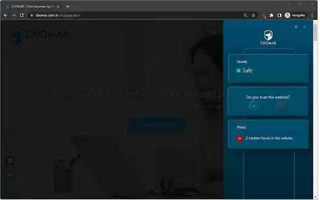 CHOMAR Web Protection from Chrome web store to be run with OffiDocs Chromium online CHOMAR Web Protection from Chrome web store to be run with OffiDocs Chromium online