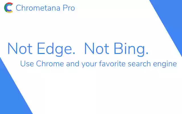 Chrometana Pro Redirect Cortana and Bing from Chrome web store to be run with OffiDocs Chromium online Chrometana Pro Redirect Cortana and Bing from Chrome web store to be run with OffiDocs Chromium online