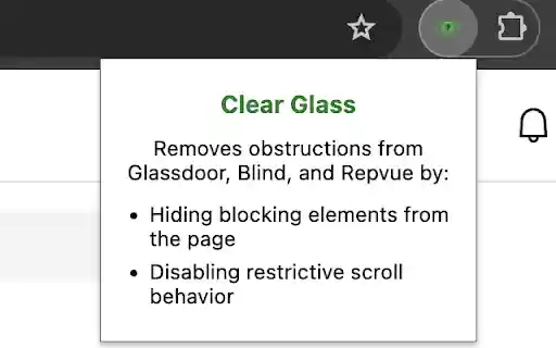 Clear Glass from Chrome web store to be run with OffiDocs Chromium online Clear Glass from Chrome web store to be run with OffiDocs Chromium online
