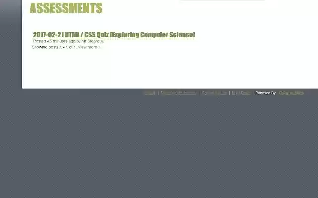 CLHS Assessment from Chrome web store to be run with OffiDocs Chromium online CLHS Assessment from Chrome web store to be run with OffiDocs Chromium online