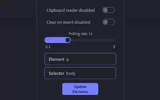 Clip Inserter from Chrome web store to be run with OffiDocs Chromium online Clip Inserter from Chrome web store to be run with OffiDocs Chromium online