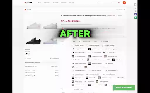 CNFans Link Modifier from Chrome web store to be run with OffiDocs Chromium online CNFans Link Modifier from Chrome web store to be run with OffiDocs Chromium online