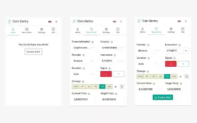 Coin Sentry from Chrome web store to be run with OffiDocs Chromium online Coin Sentry from Chrome web store to be run with OffiDocs Chromium online