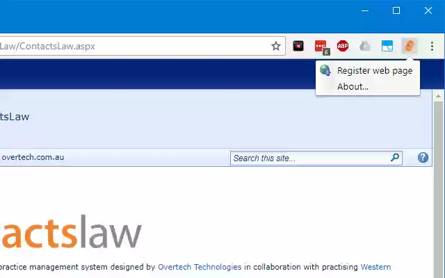 ContactsLaw Extension for Google Chrome from Chrome web store to be run with OffiDocs Chromium online ContactsLaw Extension for Google Chrome from Chrome web store to be run with OffiDocs Chromium online