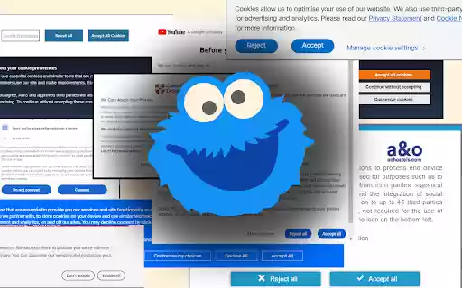 Cookie Decliner from Chrome web store to be run with OffiDocs Chromium online Cookie Decliner from Chrome web store to be run with OffiDocs Chromium online