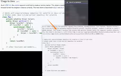 Copy All As Markdown from Chrome web store to be run with OffiDocs Chromium online Copy All As Markdown from Chrome web store to be run with OffiDocs Chromium online