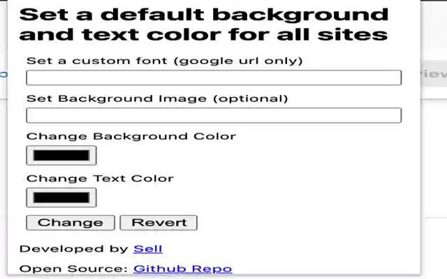 CSS Browser Modification from Chrome web store to be run with OffiDocs Chromium online CSS Browser Modification from Chrome web store to be run with OffiDocs Chromium online