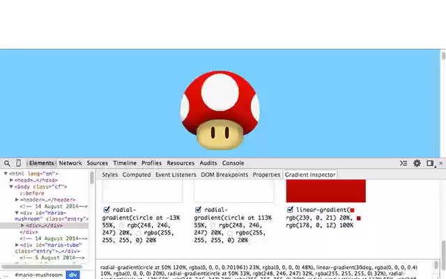 CSS Gradient Inspector from Chrome web store to be run with OffiDocs Chromium online CSS Gradient Inspector from Chrome web store to be run with OffiDocs Chromium online
