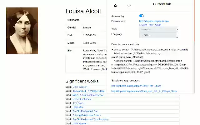 CubicWeb Linked Data Browser from Chrome web store to be run with OffiDocs Chromium online CubicWeb Linked Data Browser from Chrome web store to be run with OffiDocs Chromium online