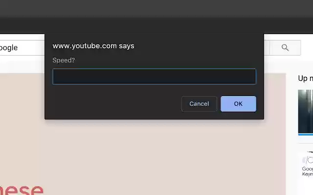 Custom Playback Speed from Chrome web store to be run with OffiDocs Chromium online Custom Playback Speed from Chrome web store to be run with OffiDocs Chromium online