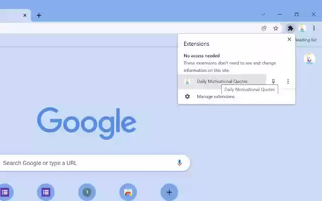 Daily Motivational Quotes from Chrome web store to be run with OffiDocs Chromium online Daily Motivational Quotes from Chrome web store to be run with OffiDocs Chromium online