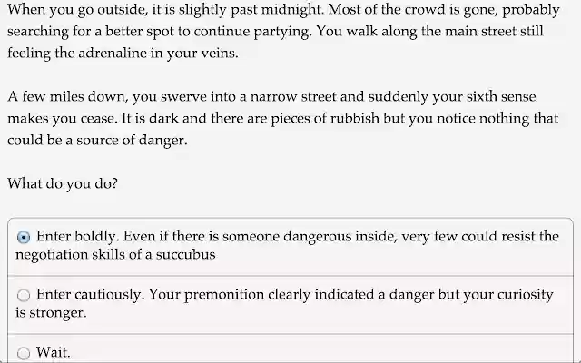 Dancing with Demons from Chrome web store to be run with OffiDocs Chromium online Dancing with Demons from Chrome web store to be run with OffiDocs Chromium online