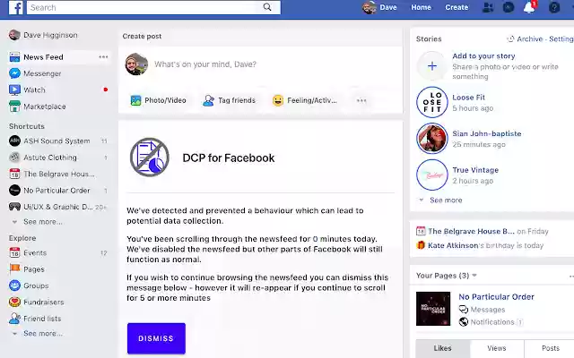 DCP for Facebook D from Chrome web store to be run with OffiDocs Chromium online DCP for Facebook D from Chrome web store to be run with OffiDocs Chromium online