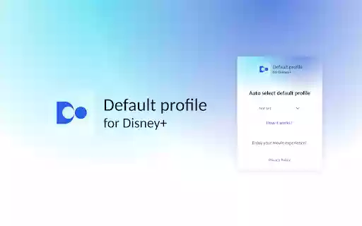 Default profile for Disney+ from Chrome web store to be run with OffiDocs Chromium online Default profile for Disney+ from Chrome web store to be run with OffiDocs Chromium online