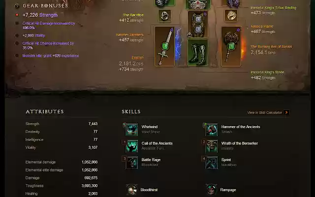 Diablo 3 Profile with commas from Chrome web store to be run with OffiDocs Chromium online Diablo 3 Profile with commas from Chrome web store to be run with OffiDocs Chromium online