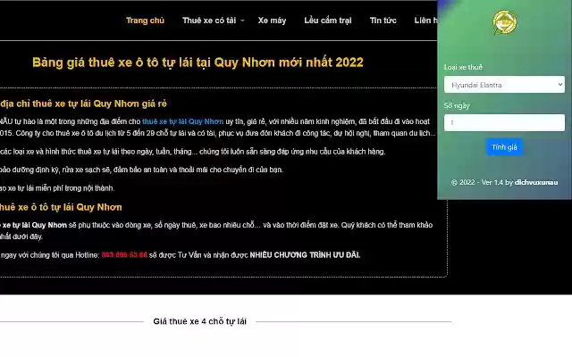 Dich Vu Xu Nau from Chrome web store to be run with OffiDocs Chromium online Dich Vu Xu Nau from Chrome web store to be run with OffiDocs Chromium online