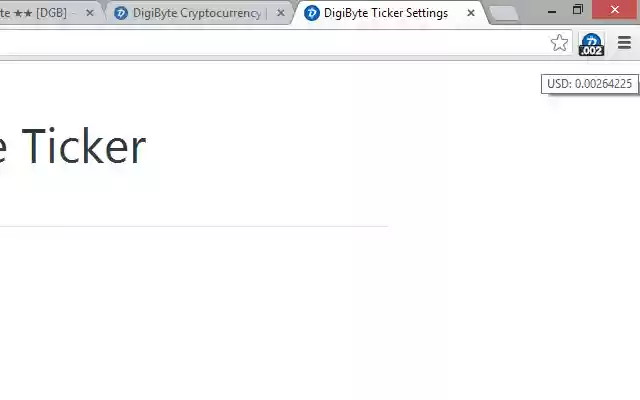 DigiByte Ticker from Chrome web store to be run with OffiDocs Chromium online DigiByte Ticker from Chrome web store to be run with OffiDocs Chromium online