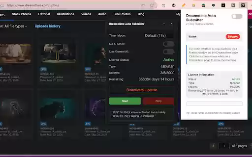 Dreamstime Auto Submitter from Chrome web store to be run with OffiDocs Chromium online Dreamstime Auto Submitter from Chrome web store to be run with OffiDocs Chromium online