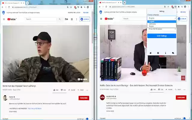 Dual Listener from Chrome web store to be run with OffiDocs Chromium online Dual Listener from Chrome web store to be run with OffiDocs Chromium online