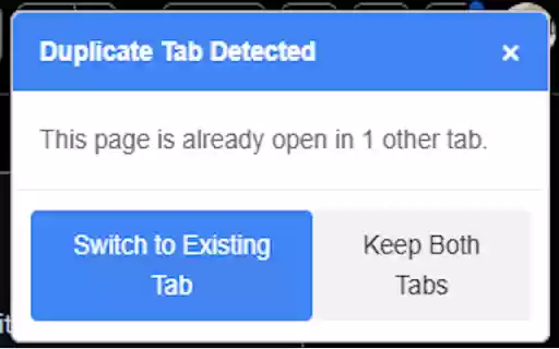 Duplicate Tab Detector from Chrome web store to be run with OffiDocs Chromium online Duplicate Tab Detector from Chrome web store to be run with OffiDocs Chromium online