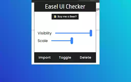 Easel UI from Chrome web store to be run with OffiDocs Chromium online Easel UI from Chrome web store to be run with OffiDocs Chromium online