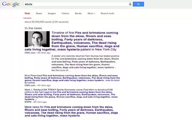 Ebola: Mass Hysteria from Chrome web store to be run with OffiDocs Chromium online Ebola: Mass Hysteria from Chrome web store to be run with OffiDocs Chromium online