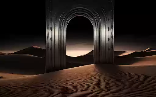 fantasy style magic door in the middle of the desert from Chrome web store to be run with OffiDocs Chromium online fantasy style magic door in the middle of the desert from Chrome web store to be run with OffiDocs Chromium online