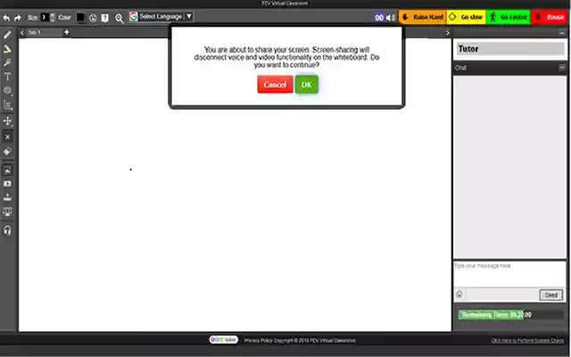FEV Tutor Screen Share from Chrome web store to be run with OffiDocs Chromium online FEV Tutor Screen Share from Chrome web store to be run with OffiDocs Chromium online