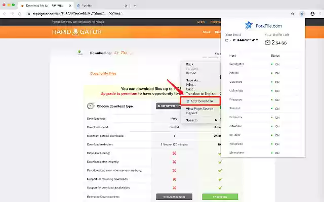 Forkfile Download Manager from Chrome web store to be run with OffiDocs Chromium online Forkfile Download Manager from Chrome web store to be run with OffiDocs Chromium online
