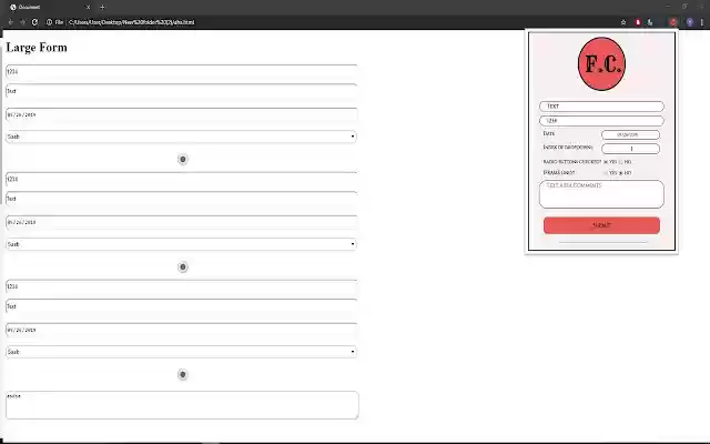 FormCompleter from Chrome web store to be run with OffiDocs Chromium online FormCompleter from Chrome web store to be run with OffiDocs Chromium online