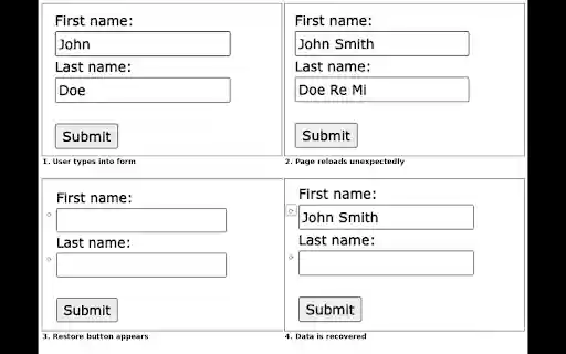 Form Recovery from Chrome web store to be run with OffiDocs Chromium online Form Recovery from Chrome web store to be run with OffiDocs Chromium online