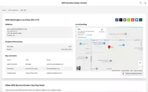 Freight Location Finder from Chrome web store to be run with OffiDocs Chromium online Freight Location Finder from Chrome web store to be run with OffiDocs Chromium online