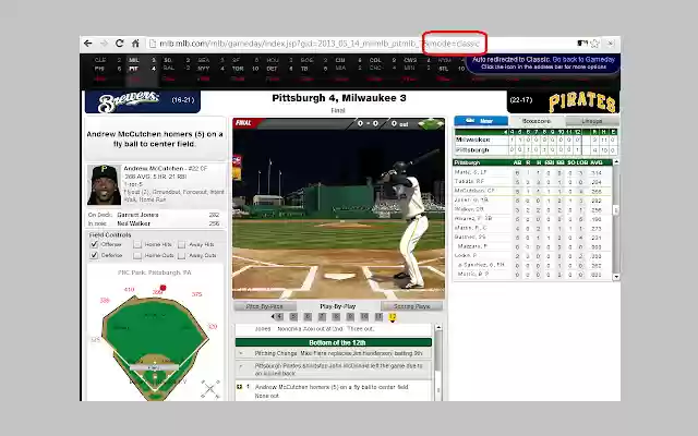 Gameday Classic from Chrome web store to be run with OffiDocs Chromium online Gameday Classic from Chrome web store to be run with OffiDocs Chromium online