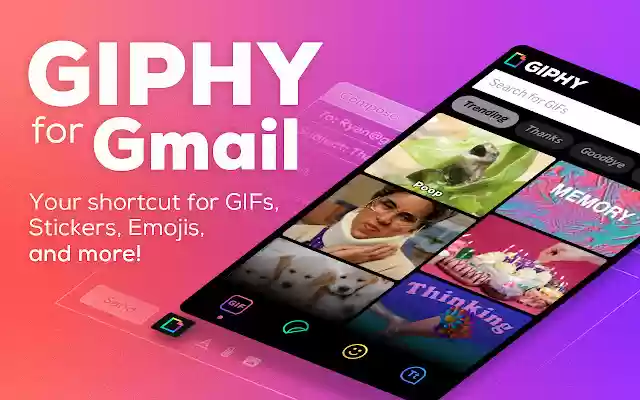 GIPHY for Gmail from Chrome web store to be run with OffiDocs Chromium online GIPHY for Gmail from Chrome web store to be run with OffiDocs Chromium online