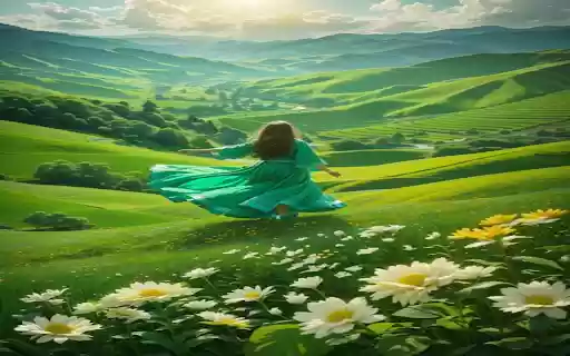 Girl in a green dress in the fores wallpaper from Chrome web store to be run with OffiDocs Chromium online Girl in a green dress in the fores wallpaper from Chrome web store to be run with OffiDocs Chromium online
