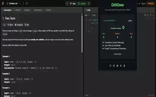 GitItDone from Chrome web store to be run with OffiDocs Chromium online GitItDone from Chrome web store to be run with OffiDocs Chromium online