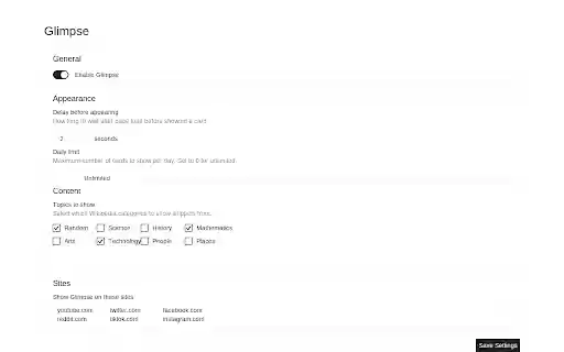 Glimpse Stop Doomscrolling from Chrome web store to be run with OffiDocs Chromium online Glimpse Stop Doomscrolling from Chrome web store to be run with OffiDocs Chromium online
