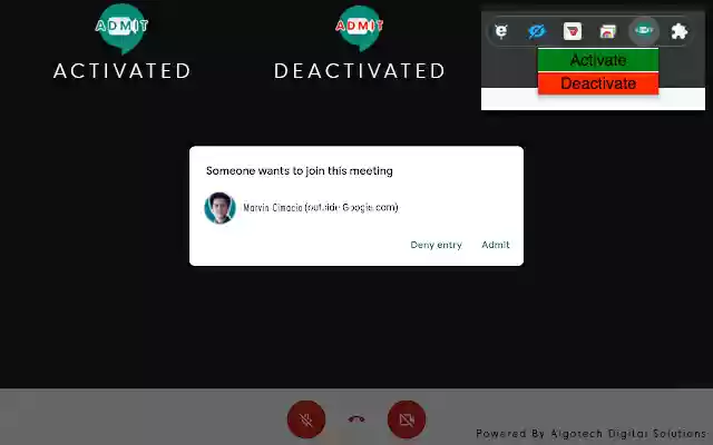Google Meet Auto Admit from Chrome web store to be run with OffiDocs Chromium online Google Meet Auto Admit from Chrome web store to be run with OffiDocs Chromium online