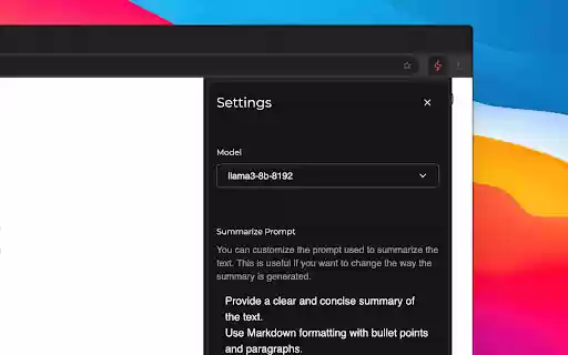 Groq Summary from Chrome web store to be run with OffiDocs Chromium online Groq Summary from Chrome web store to be run with OffiDocs Chromium online