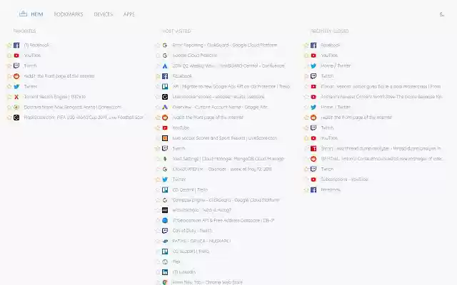Heim New Tab from Chrome web store to be run with OffiDocs Chromium online Heim New Tab from Chrome web store to be run with OffiDocs Chromium online